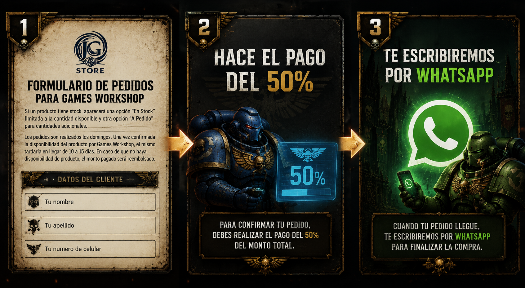 Como hacer un pedido en Javorai Geek